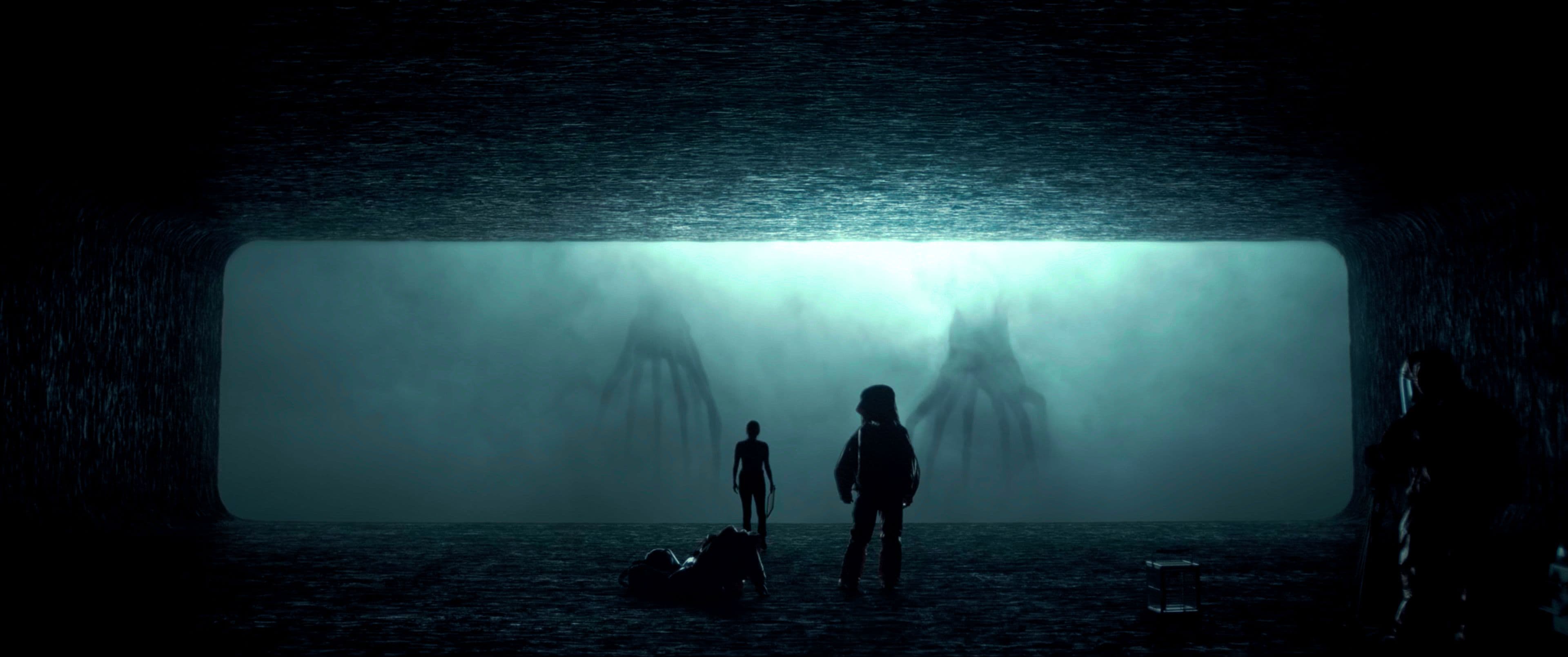 Frame from the film Arrival (2016)